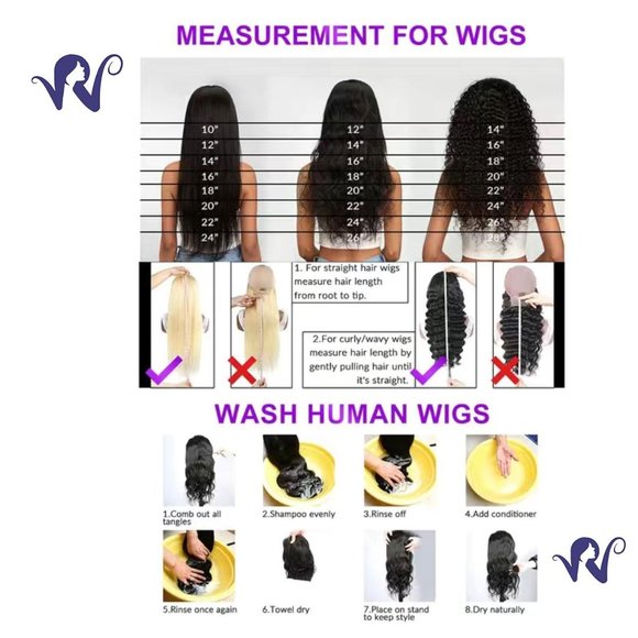 180% 360 Frontal Body Wave Human Hair Wigs HD Transparent Curly Pre Plucked Wig - Picture 8 of 8